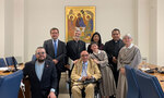 Enrique Alarcón de Frater Albacete en el Vaticano para la escucha sinodal