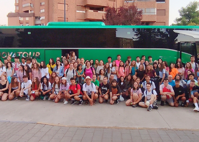 Los jóvenes de Albacete caminan a Santiago de Compostela para participar en la PEJ