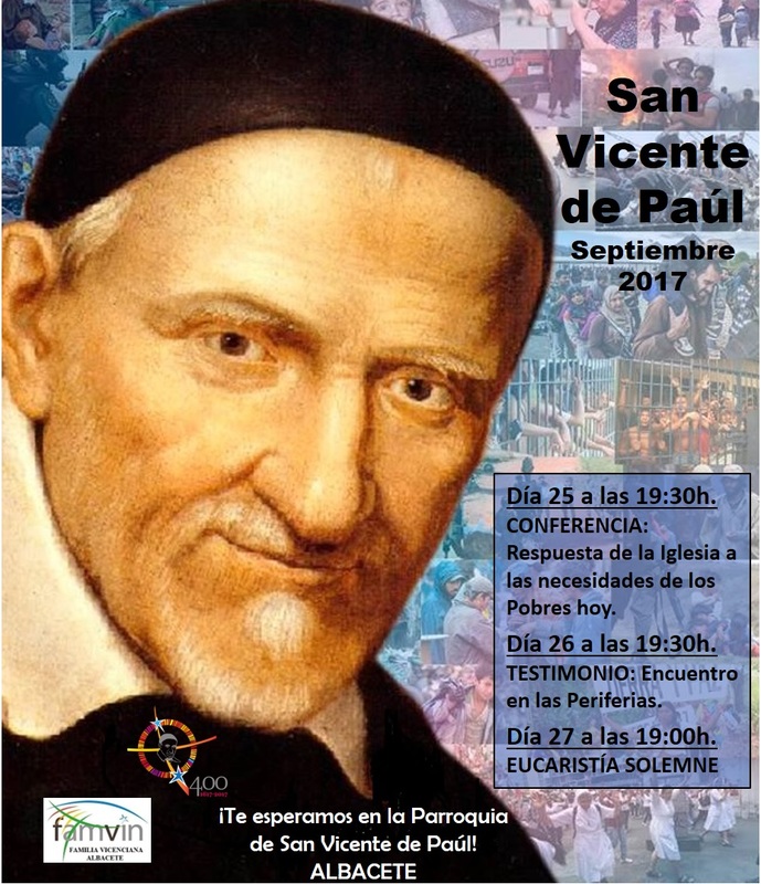 27 de septiembre: Fiesta de San Vicente de Paúl | Diócesis de Albacete