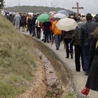 Gran participación en el Via Crucis Diocesano