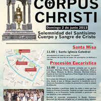 Celebraciones del Día del Corpus (domingo 2 de junio)