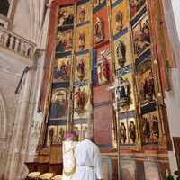 Inaugurado el retablo de Juan de Borgoña en la Iglesia de Alcaraz