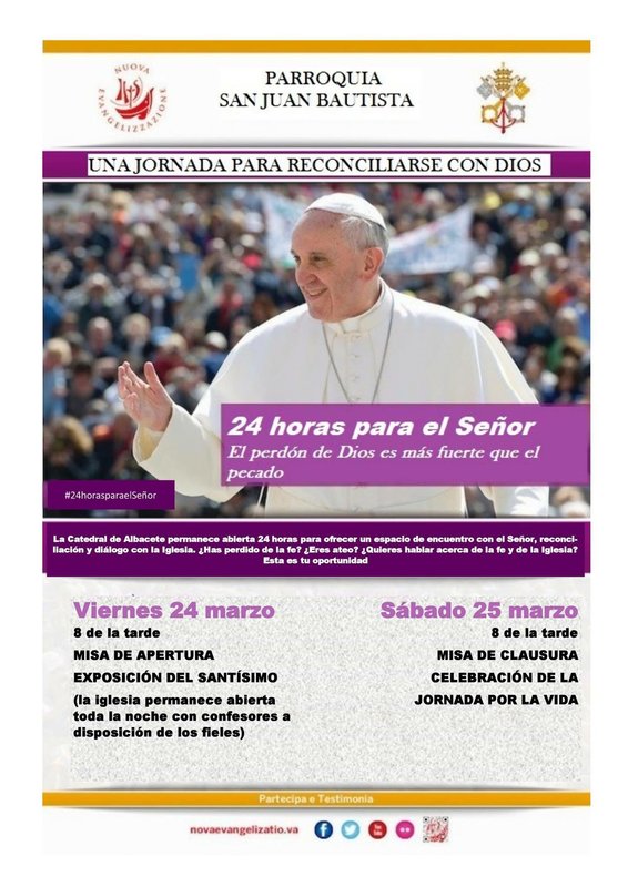 24 horas para el Señor» | Diócesis de Albacete