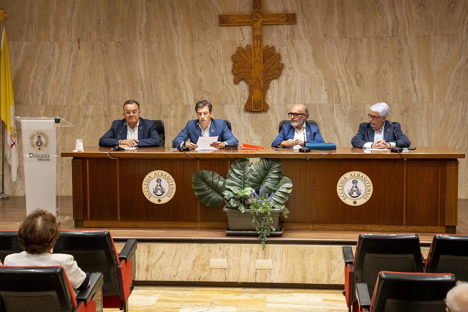 rueda de prensa de la virgen de los llanos