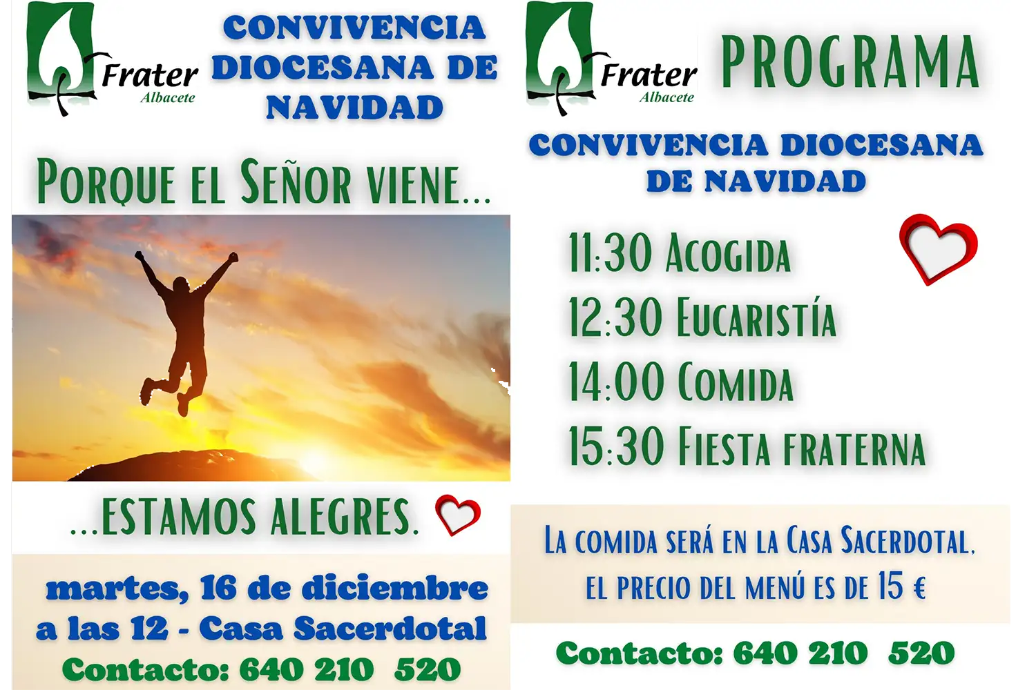 convivencia de navidad frater